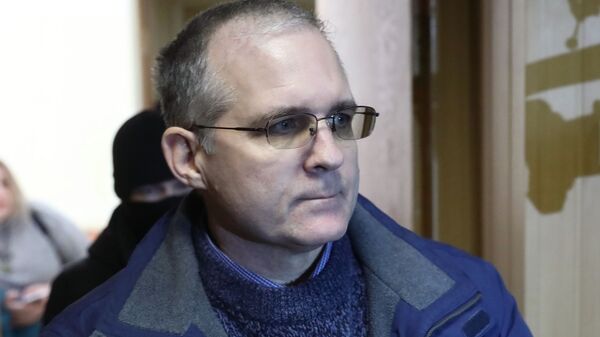 Гражданин США Пол Уилан, обвиняемый в шпионаже против РФ, перед началом рассмотрения ходатайства следствия о продлении срока ареста в Лефортовском суде Москвы