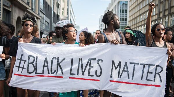 Активисты движения Black Lives Matter 