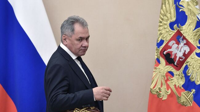 Министр обороны России Сергей Шойгу