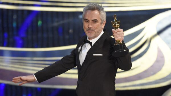 Мексиканский режиссер Альфонсо Куарон на 91-й церемонии вручения премии Оскар