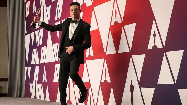 Рами Малек на церемонии вручения наград премии Оскар-2019
