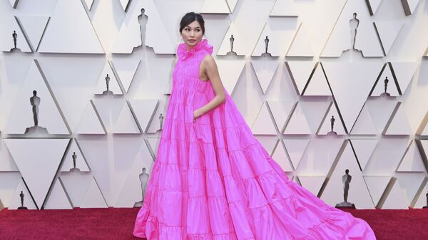 Джемма Чан на церемонии вручения премии Оскар