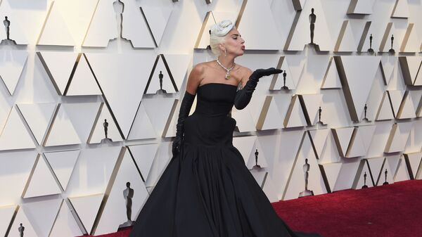 Леди Гага на церемонии вручения премии Оскар