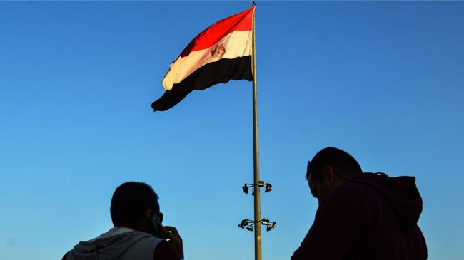 Государственный флаг Арабской Республики Египет