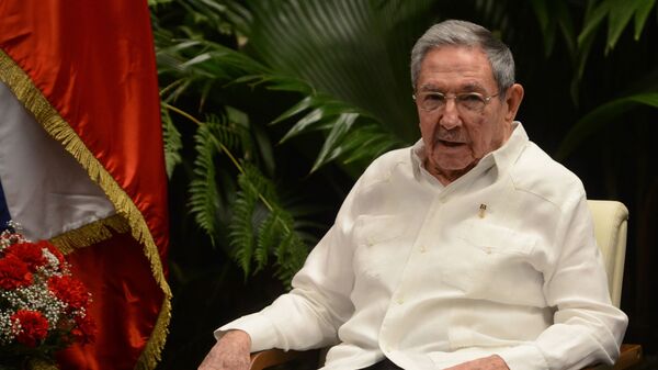 Председатель Государственного Совета Кубы Рауль Кастро