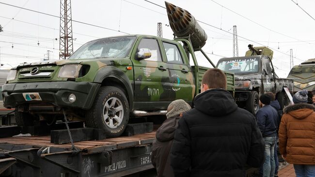 Поезд Сирийский перелом в Белгороде