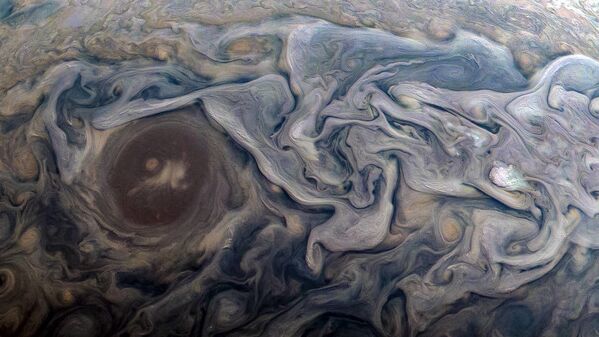Северное полушарие Юпитера 