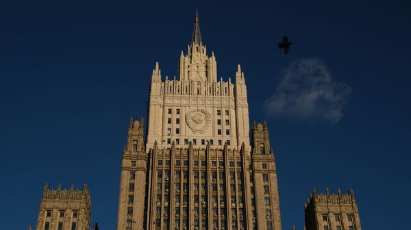 Здание Министерства иностранных дел России. Архивное фото