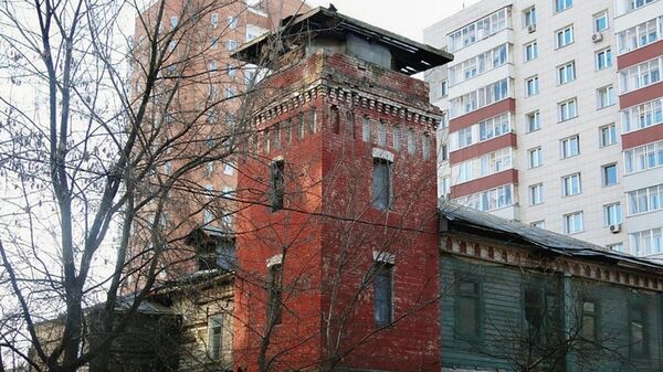 Здание пожарной части 1920-х годов в Москве