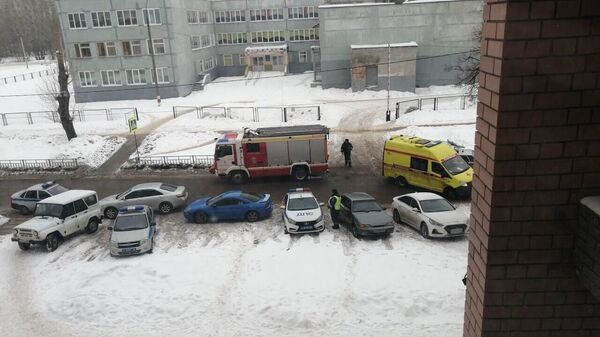 Ситуация на месте стрельбы в Нижнем Новгороде около школы № 121
