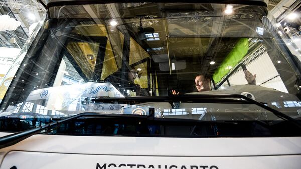 Автобус компании Мострансавто. Архивное фото