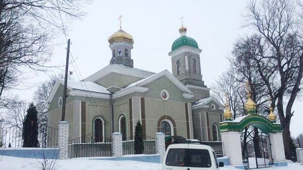 Храм в селе Гнездичное Тернопольской области Украины