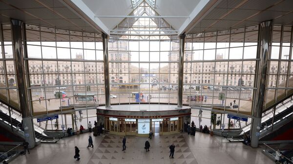 Железнодорожный вокзал Минск-Пассажирский в Минске