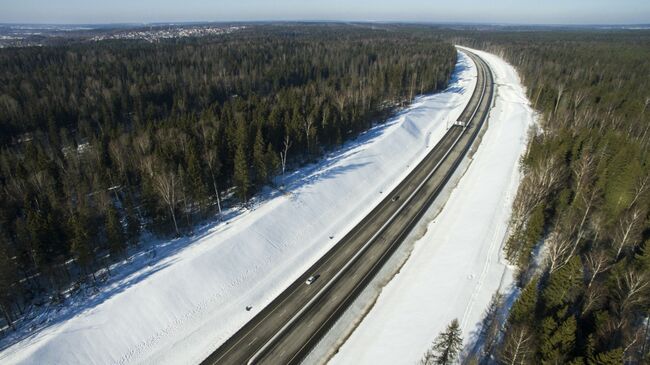 Участок платной дороги М-11 Москва - Санкт-Петербург 