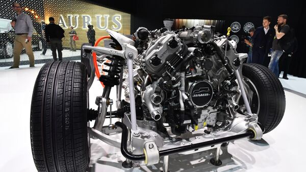 Ходовая система автомобиля Aurus на Международном Женевском автосалоне
