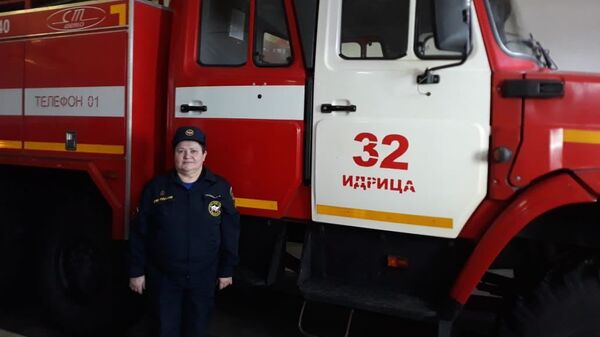 Римма Петровна Сехина, начальник 32-ого пожарно-спасательного отряда МЧС