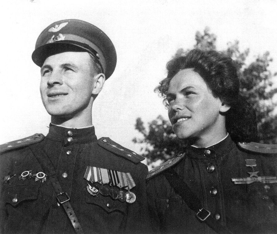 Руфина Гашева с мужем