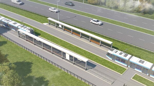 Проект трамвайной линии в Бирюлево