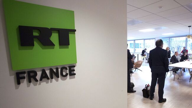 Офис телеканала RT France в Париже