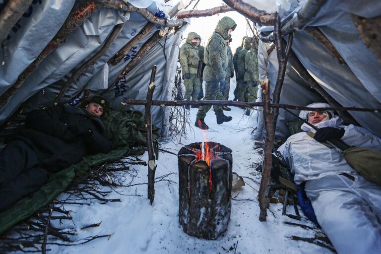 Тактико-специальные учения офицерского состава сухопутных и береговых войск Северного флота РФ