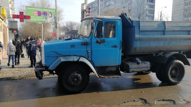 ДТП с наездом на школьника в Советском районе Волгограда. 7 марта 2019