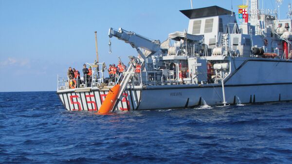 Итальянский военный корабль обнаружил обломки крейсера Джованни-делле-Банде-Нере. 10 марта 2019 