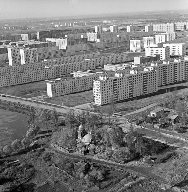 Панорама 2-го квартала жилого массива Химки-Ховрино