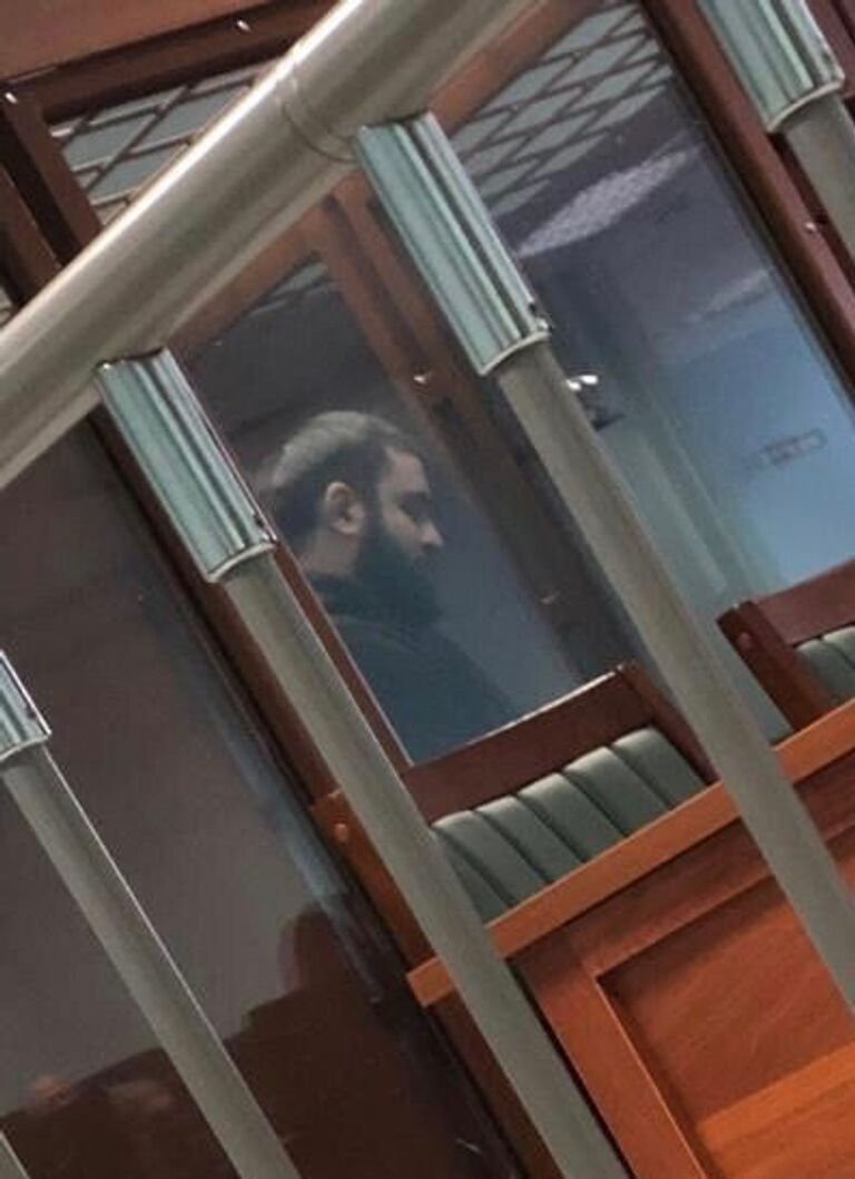 Мендик Кокоев в зале суда Мендик Кокоев в зале суда