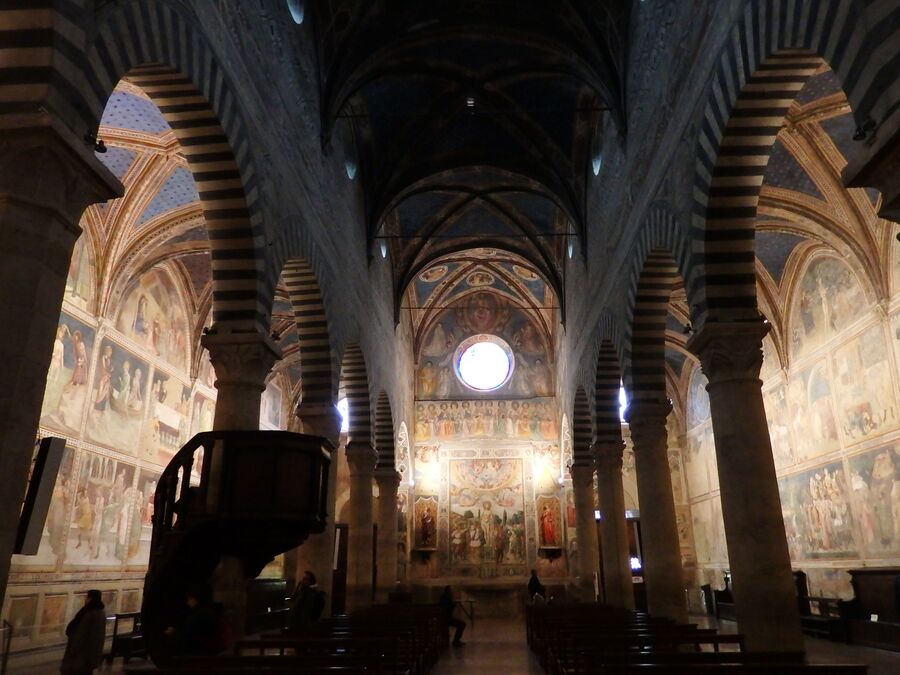 Тоскана. Собор Сан-Джиминьяно