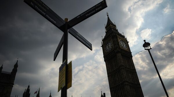 Часовая башня Биг Бен Вестминстерского дворца в Лондоне