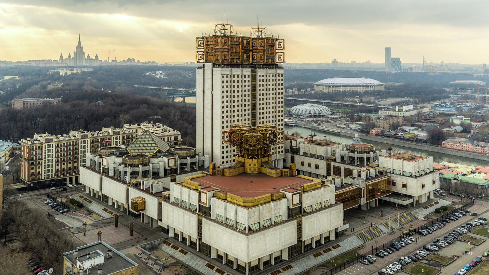 Здание президиума Российской Академии наук в Москве - РИА Новости, 1920, 30.11.2022