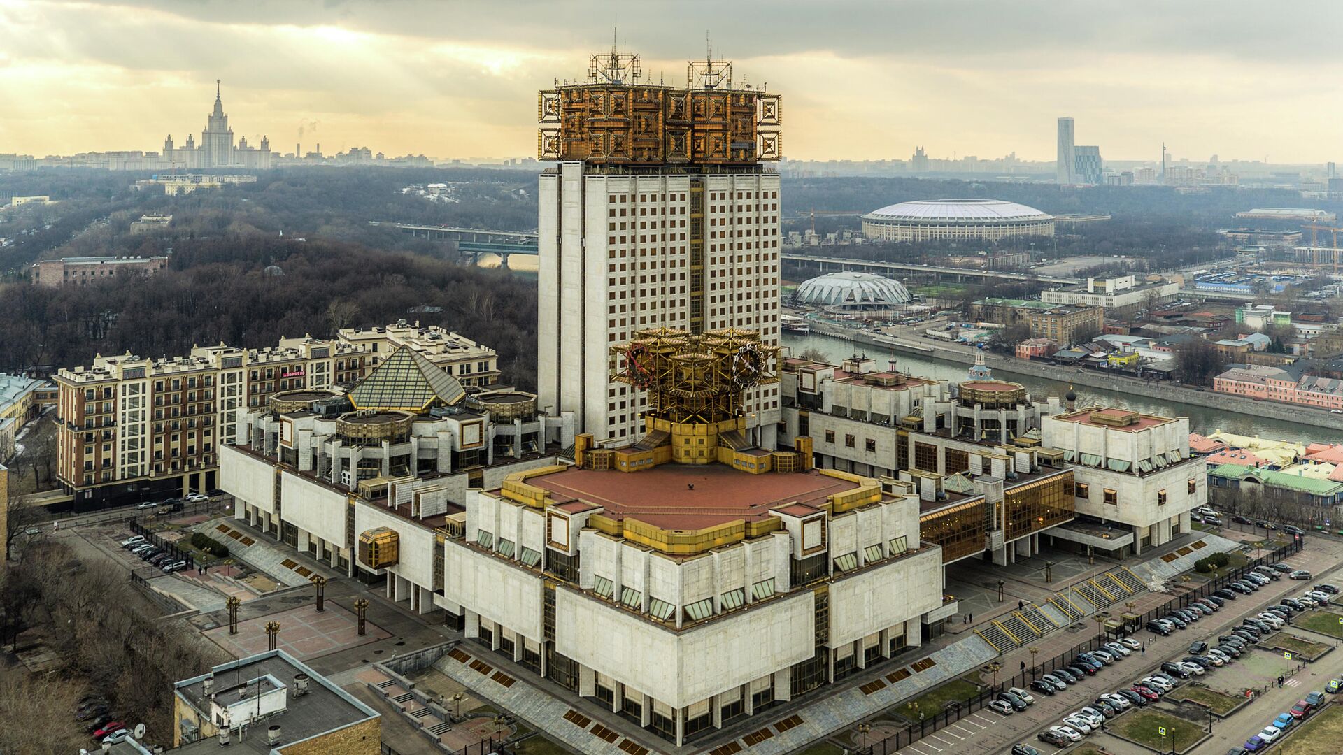 Здание президиума Российской Академии наук в Москве - РИА Новости, 1920, 19.09.2022