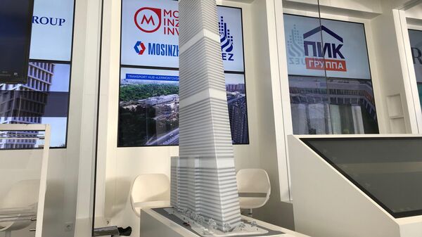 Проект башни Мосинжпроекта в Москве-Сити