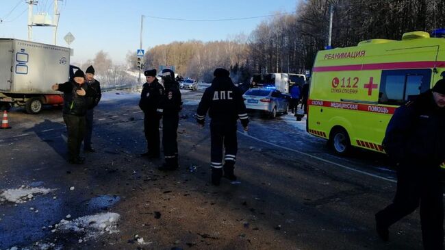  ДТП в Сергиево-Посадском муниципальном районе Подмосковья. 14 марта 2019