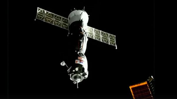 Стыковка пилотируемого корабля Союз МС-12 с МКС. 15 марта 2019