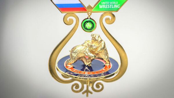 Медали Кубка мира-2019 по вольной борьбе в Якутске