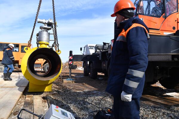 Перекрытие газоснабжения с помощью автоматического запорного устройства Перекрытие газоснабжения с помощью автоматического запорного устройства