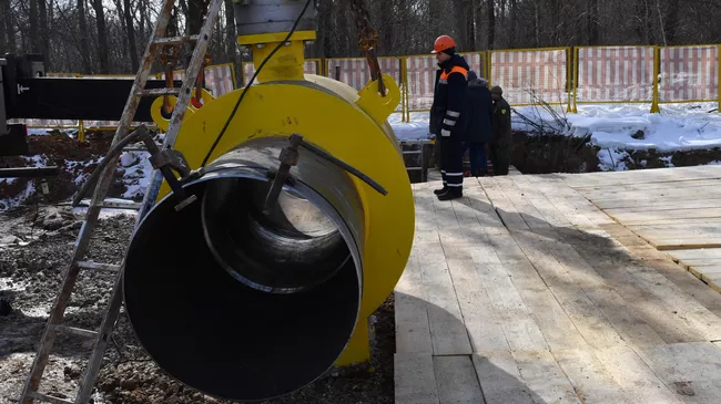 Строительство газопровода Строительство газопровода