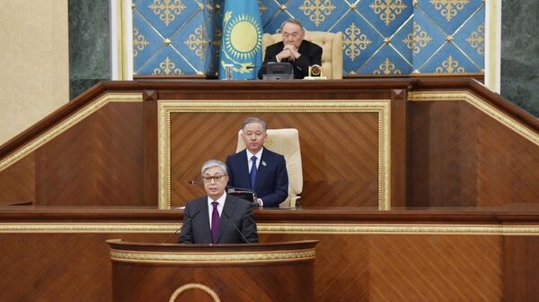 Церемония передачи полномочий президента Казахстана Касым-Жомарту Токаеву. 20 марта 2019