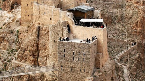 Монастырь Дейр Мар Муса эль-Хабаши в Сирии
