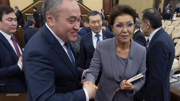 Избранный председатель парламента Казахстана Дарига Назарбаева. 20 марта 2019