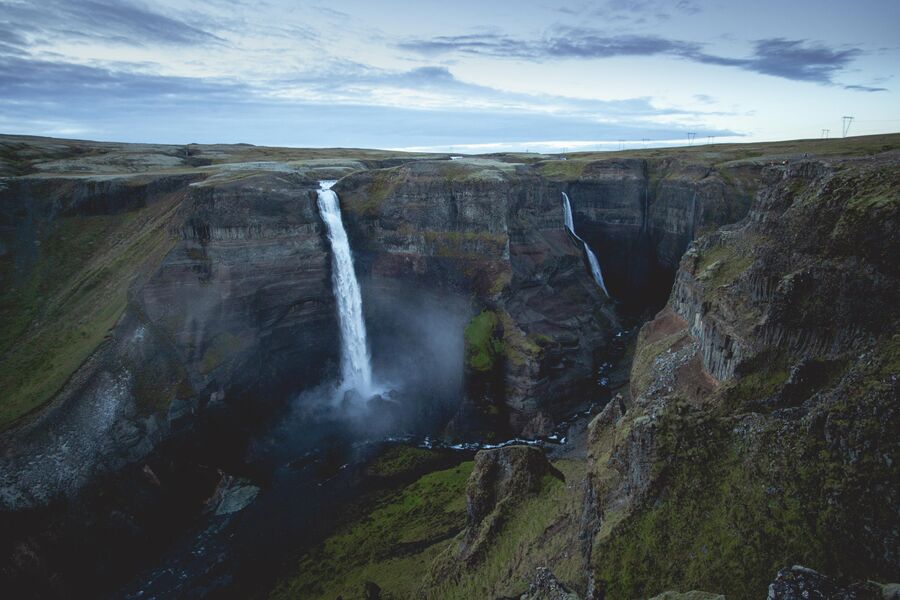 Исландия, водопад Хауифосс