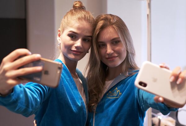 Участницы конкурса Мисс Россия в Москве