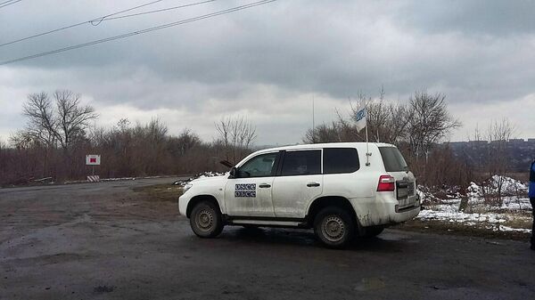 Патруль СММ ОБСЕ прибыл в район планируемого к открытию КПП в Донбассе