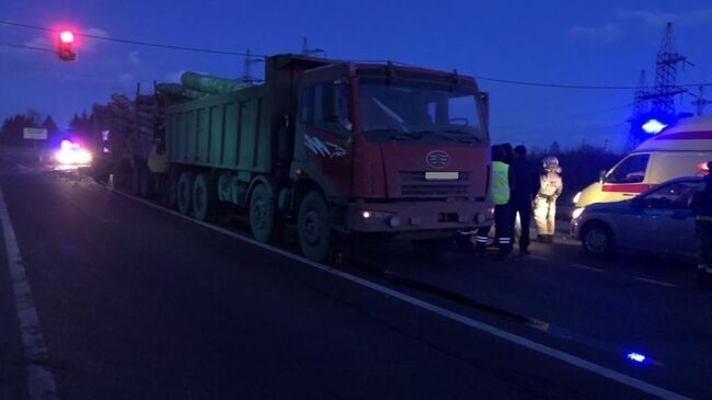 ДТП на 140 км автодороги Вологда – Новая Ладога, территория Череповецкого района