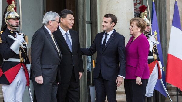 Встреча лидеров стран ЕС и Китая в Париже. 26 марта 2019