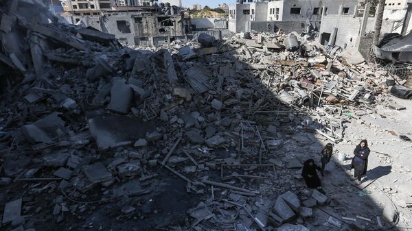 Последствия ударов Израиля по сектору Газа