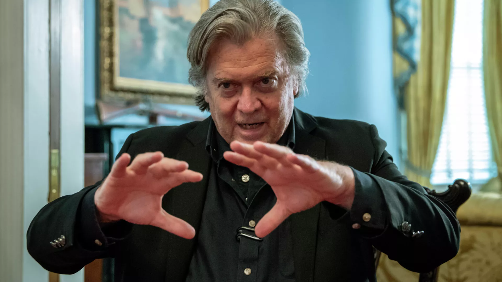 Πρώην σύμβουλος του προέδρου των ΗΠΑ, Ντόναλντ Τραμπ, Στιβ Μπάνον ΔΩΡΕΑΝ ΝΕΑ