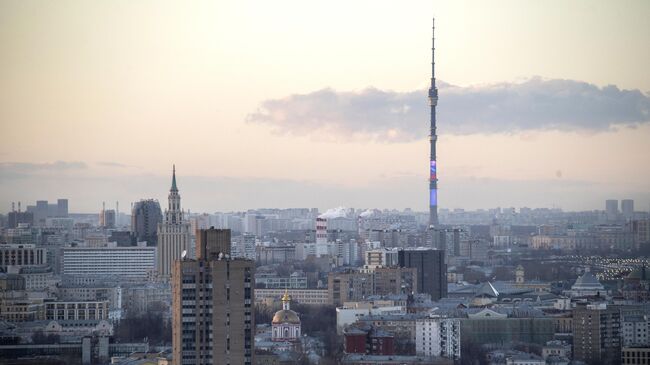 Останкинская телебашня в Москве