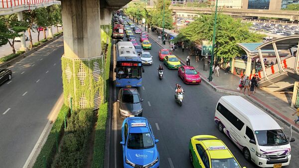 Дорога в Бангкоке, Таиланд 